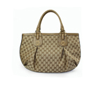 'scarlett' large tote with studded interlocking G 269951 FAFXT 8511