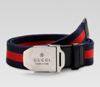 slider belt with engraved gucci trademark buckle 256074 H90WN 8497