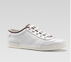 'barcelona' lace-up sneaker with web detail 246344 FOO50 9094
