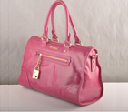 Miu Miu Shiny Leather Tote Bags 90303 Red 90303