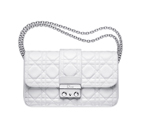 Large white leather Dior New Lock pouch S0435PSSQ M010