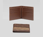 bi-fold wallet with signature web 138042 A0VBR 2587