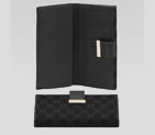 continental wallet with engraved GG pattern detail 212089 FFP5G 1000