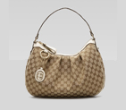 'sukey' medium hobo with detachable interlocking G 232955 FAFXG 9761