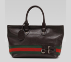 'gucci heritage' large tote with web detail 247574 A7MAG 2061