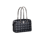 Chanel Lambskin Zip-Top Small Tote 35912BK