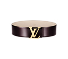 LV INITIALES VERNIS BELT M9809X