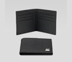 bi-fold wallet with engraved gucci script nail det 203620 E6Z6N 1000