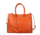 Prada Saffiano Calf Leather Tote Bag BN5023 Orange BN5023