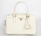 Prada Small Saffiano Doctor Bag BL0095 - White BL0095