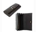 continental wallet with stirrup detail 257124 FWCZG 5597