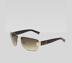 medium rimless sunglasses with gucci logo and sign 237379 I3330 7002