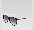 medium square frame sunglasses with G detail and s 261928 J1691 1002