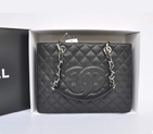 Chanel Coco Cocoon Original Caviar Leather Shoulder Bag A36092 Black A36092