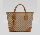 'marrakech' medium tote with woven leather trim an 257023 FWHDG 9662