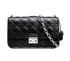 Black leather Miss Dior bag M0209PGAI M900