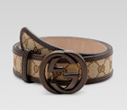 belt with interlocking G buckle 245889 F4CLG 9794