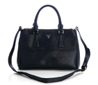 Hot Style Prada Classic Saffiano Leather Medium Tote Bag BN1801 Black BN1801