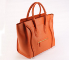 Celine Luggage Juboo Woman Handbag Orange 98170
