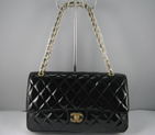 Chanel black color with Gold chain A1119BG