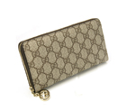 zip around wallet with interlocking G detail 212110 FU49N 1156