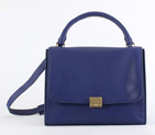 Celine Trapeze Bags in Oxhide Blue 88037