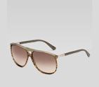 medium square frame sunglasses with gucci trademar 261935 J0740 2050