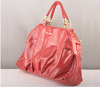 Miu Miu Snake Veins Tote Bags 90299 Red 90299