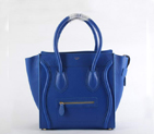 Celine Luggage Bags Jumbo in Lambskin Blue 98170