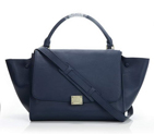 Celine Trapeze Bags Original Leather 3042 Royalblue 3042