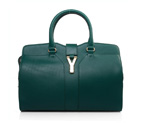 Yves Saint Laurent Cabas Chyc Medium Bag 279079M darkgreen 279079M