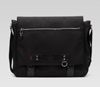 large messenger bag with signature web loop 246052 F567N 1060