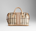 MEDIUM CHARCOAL CHECK BOWLING BAG 37977761