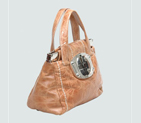 Miu Miu Shiny Leather Tote Flap Bags 90280 Wheat 90280