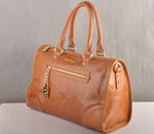 Miu Miu Shiny Leather Tote Bags 90303 Wheat 90303