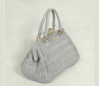 Miu Miu Nappa Leather Cloquet Tote Bag 8662L Grey 8662L