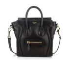 Celine Luggage Mini 165213MBA in Original Leather Dark Coffee 3309