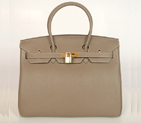 Hermes Birkin togo leather 35CM Dark Grey togo(Gold) H35GDBJSG