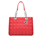 Light coral 'Dior Soft' shopping bag M0955PCAL M318