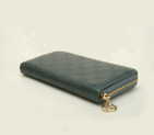 zip around wallet with interlocking G detail 212110 FU49N 2563