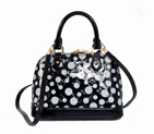 Louis Vuitton Yayoi Kusama Alma BB Black M91676