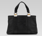 'bamboo bar' medium tote with bamboo detail 232947 AL90N 1000