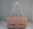 Chanel Pink color with Gold chain A1119PG