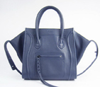 Celine Small Phantom Bags Original Calfskin Leather C1890 Royalblue C1890