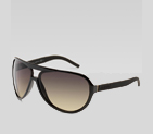 large aviator sunglasses with gucci logo on temple 261934 J0731 1004