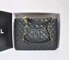 Chanel A50995 Original Caviar Leather Shoulder Bag Black A50995