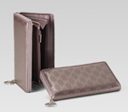 zip around wallet with interlocking G detail 212110 FU4FN 5462