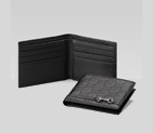 bi-fold wallet with mini horsebit detail 245772 AA61N 1000