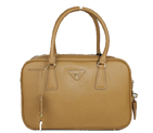 Prada Saffiano Leather Tote Bag BL1095 Apricot BL1095