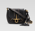 'snaffle bit' small shoulder bag with hand stitchi 263956 ANG0G 1000